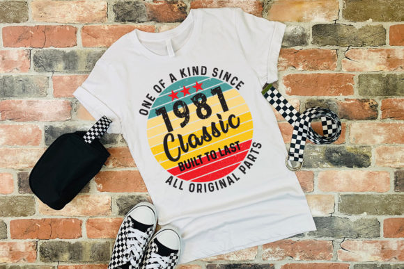 1981 Birthday T-Shirt Graphics & Print Template Review