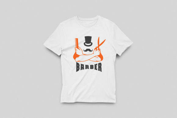 Barber T-Shirt: A Graphics and Print Template Review