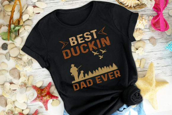 Best Duckin Dad Ever SVG for Print Templates & Graphics