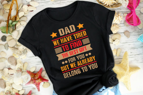 Dad Love T-shirt Design: Graphics & Print Template Review