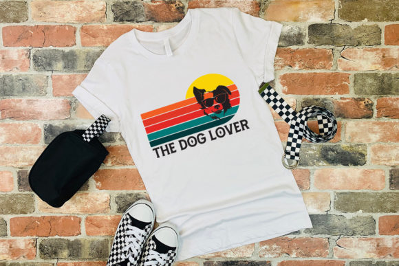 Dog Lover Retro Tshirt Graphics & Print Templates Review
