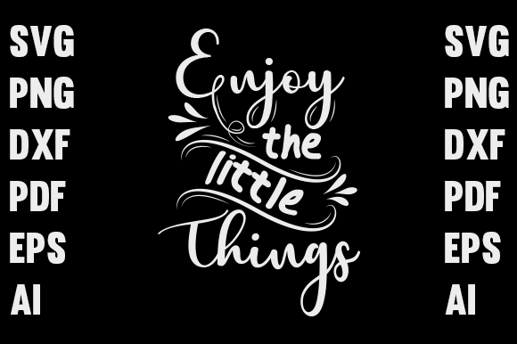 Enjoy the Little Things: A Graphics & Print Design Review
