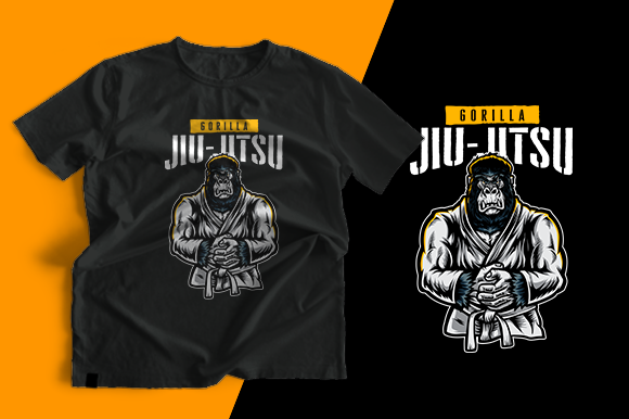 Gorilla Jiu Jitsu Graphics & Print Template Review