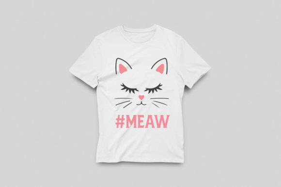 Meaw Tshirt SVG EPS PNG: Graphics & Print Templates Review