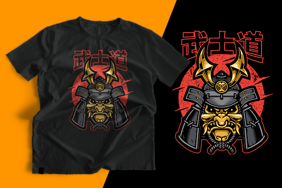 Samurai Warrior Mask: Graphics & Print Template Review