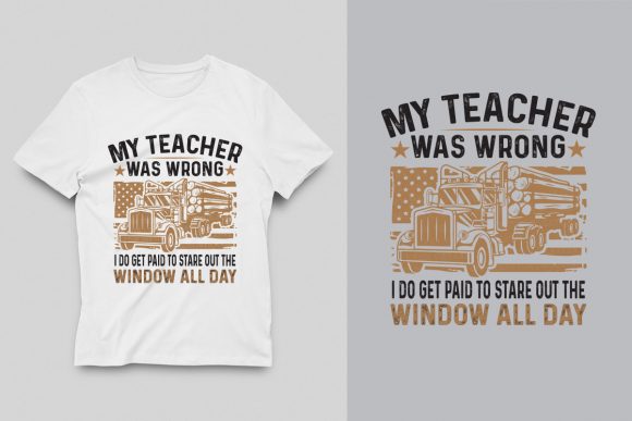 Truck Driver T Shirt: Real Embroidery Designer Review