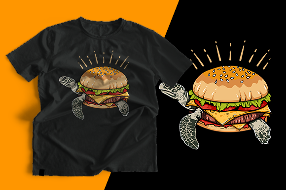 Turtles Burger Graphic: A Crafter's Print Template Review