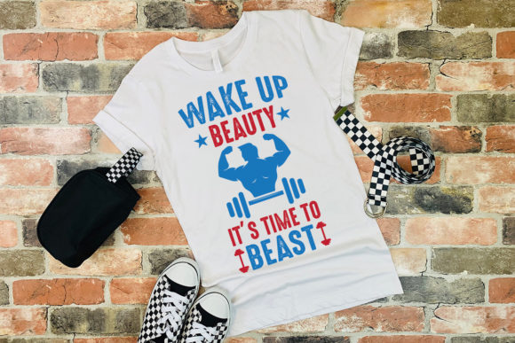 Wakeup Beauty, Gym Tshirt SVG EPS PNG: A Designer’s Review